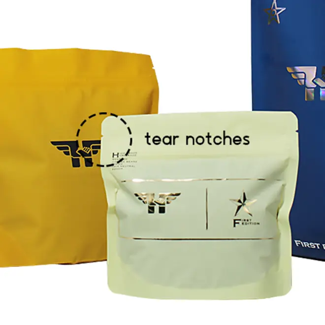 Customizable Surface Finishes for Coffee Bags