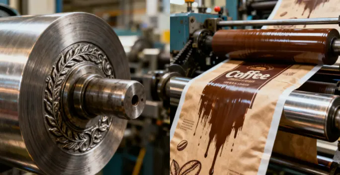 Rotogravure-print Coffee Bags