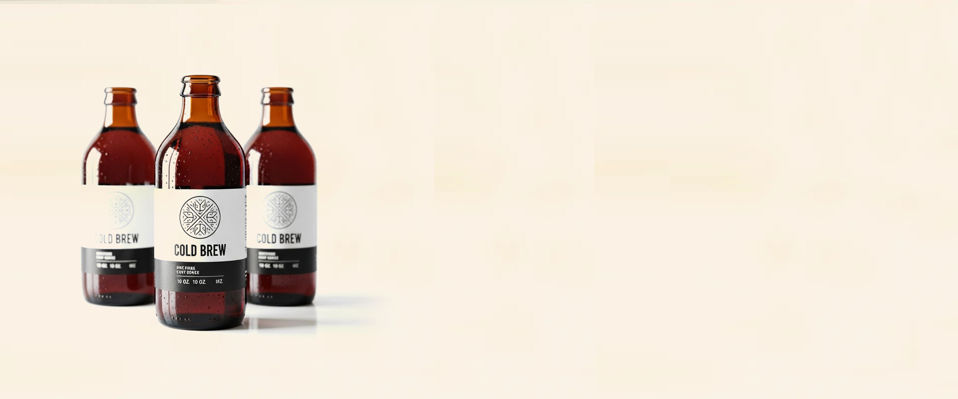 Cold Brew Coffee Bottles