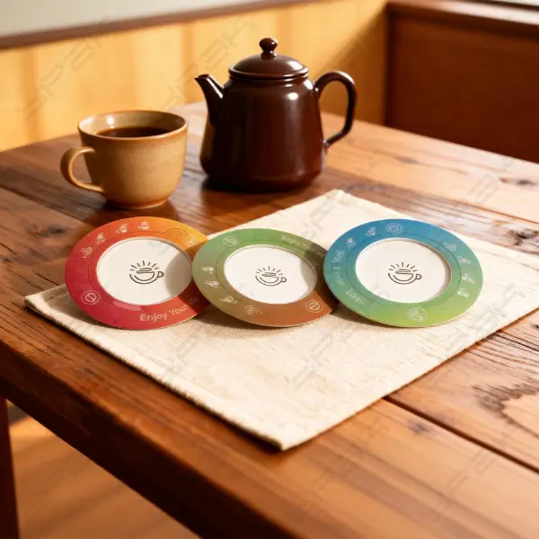 UFO coffee filter bag displayed on café table
