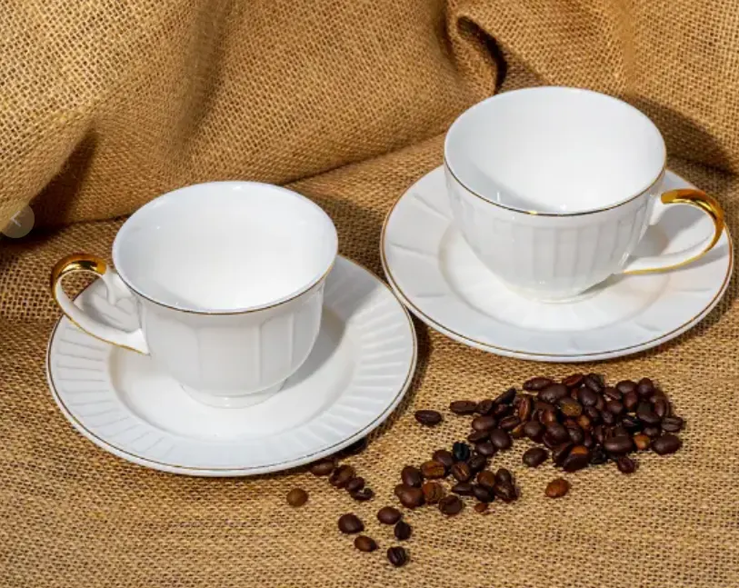 coffee ceramic cups set