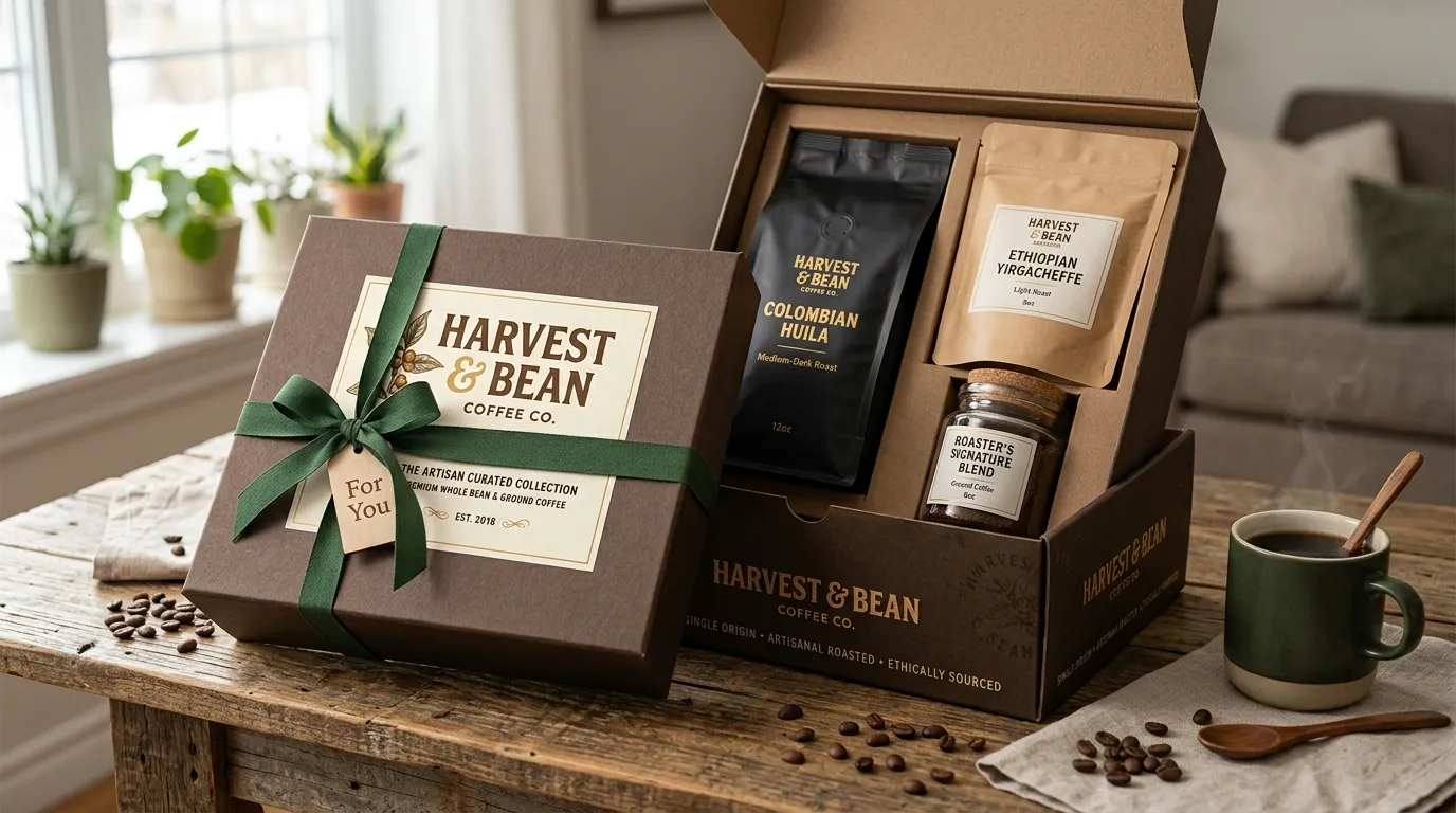 coffee gift box packaging