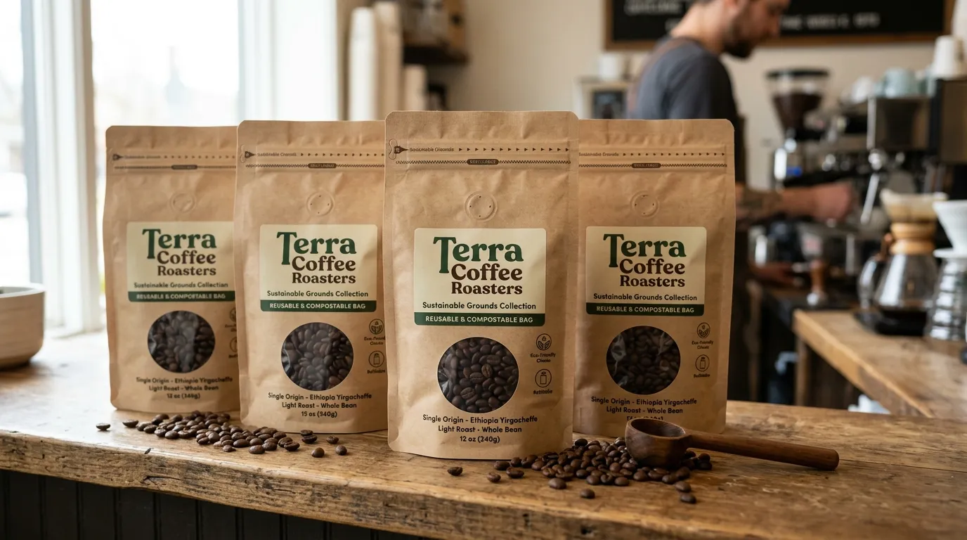 custom coffee bags price