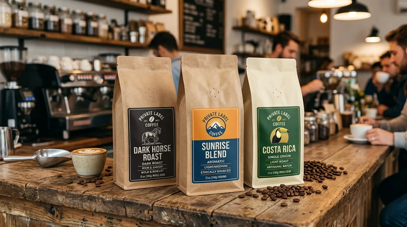 wholesale custom coffee bags