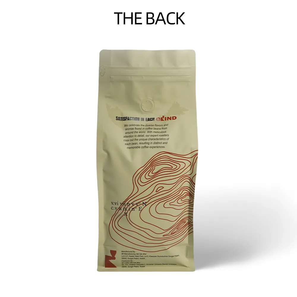 Matte Lack-Kaffeebeutel