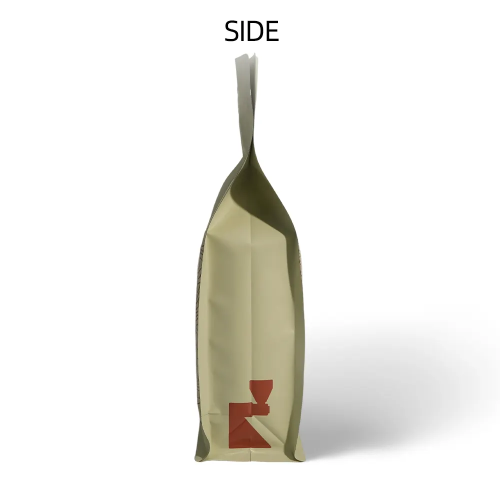 Matte Lack-Kaffeebeutel