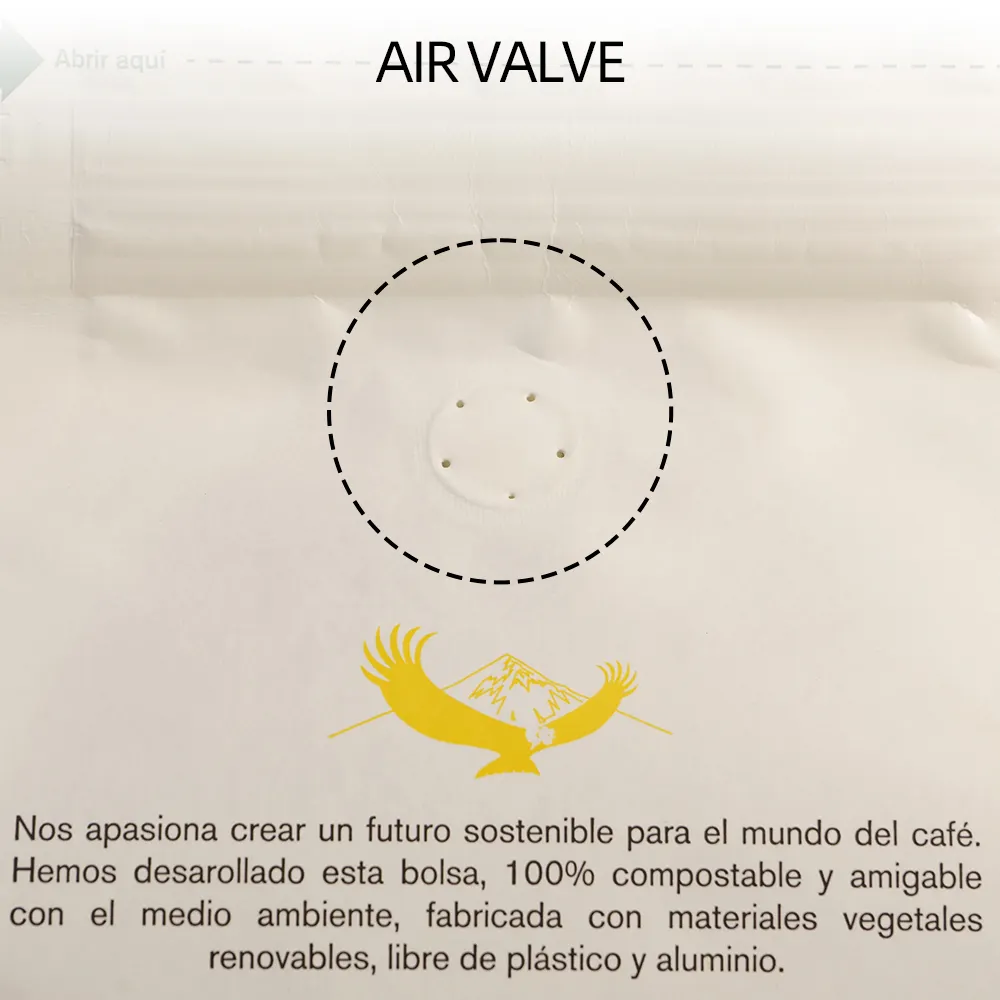 Sacs de café compostables sur mesure
