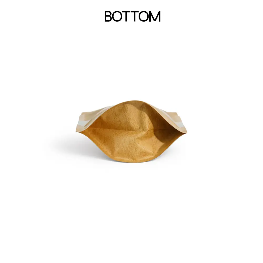 Kraft Paper Coffee Bags with Window
