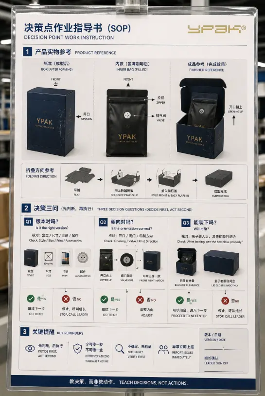 Coffee Packaging Box Manufacture
