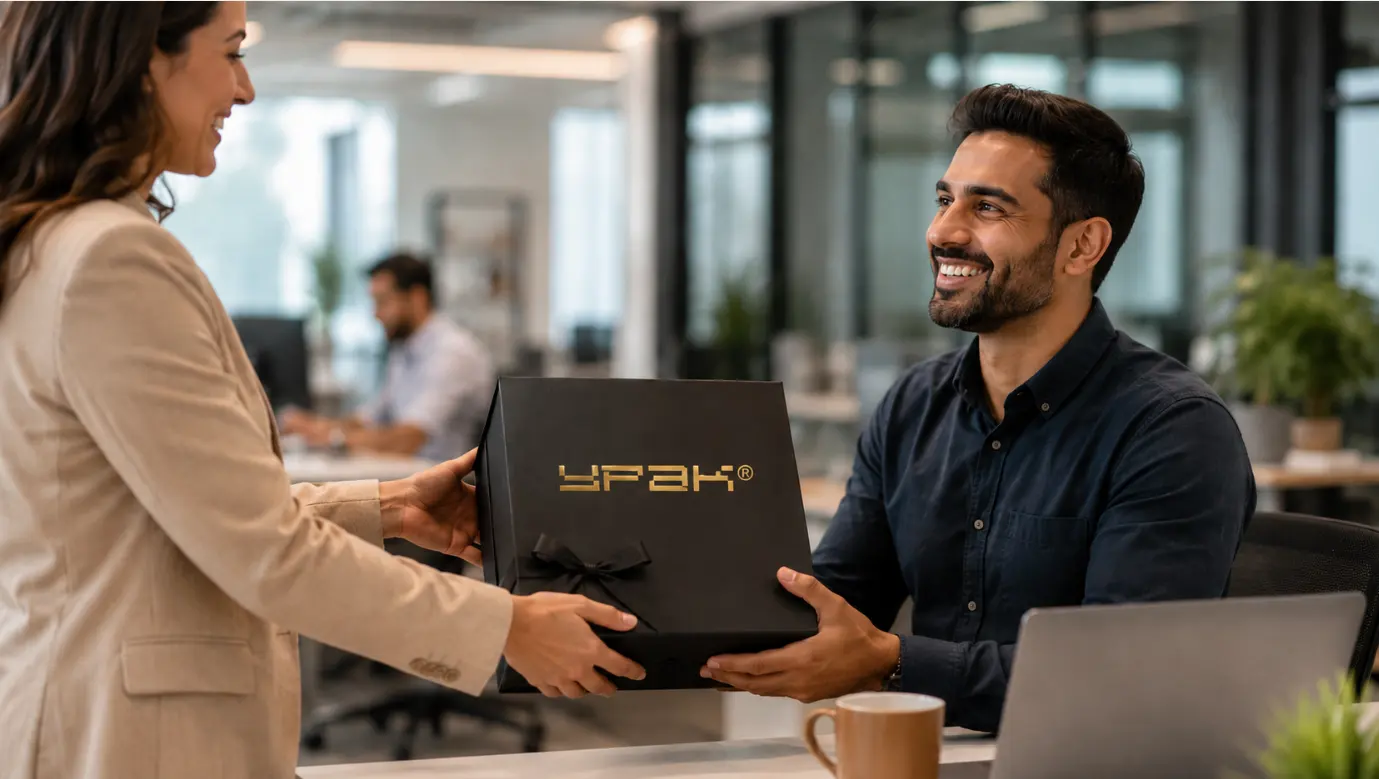 corporate coffee gift packaging