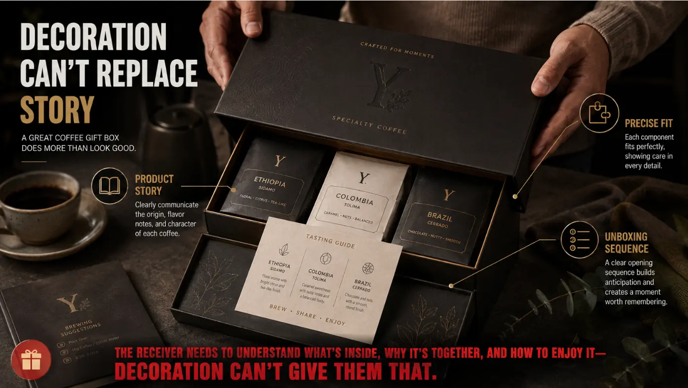 custom coffee gift packaging