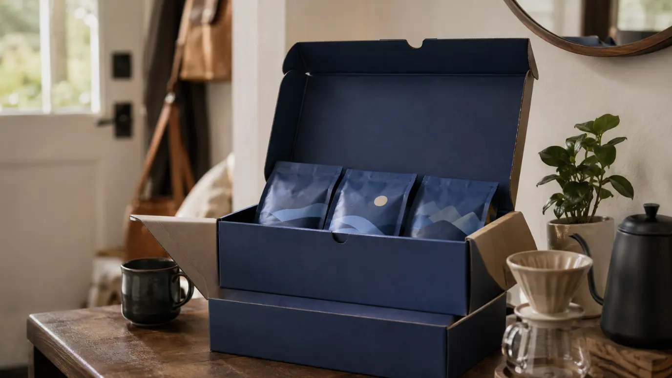 coffee subscription mailer box