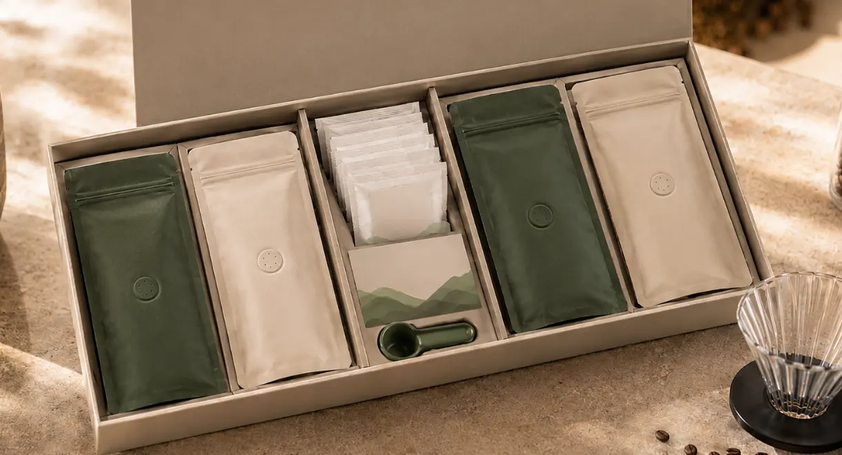 coffee box gift packaging