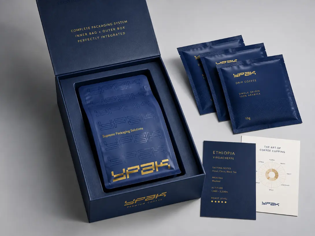 custom coffee packaging box