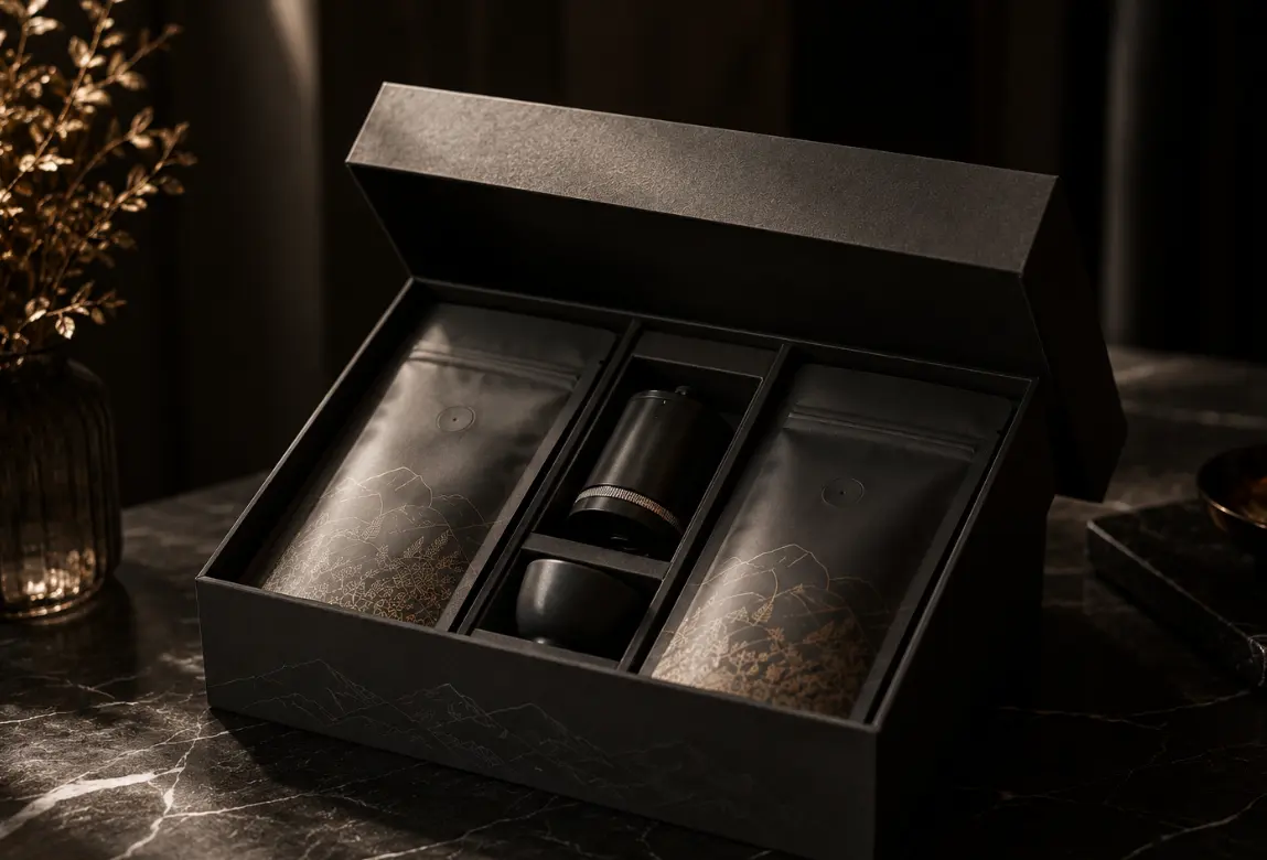 custom luxury coffee gift box
