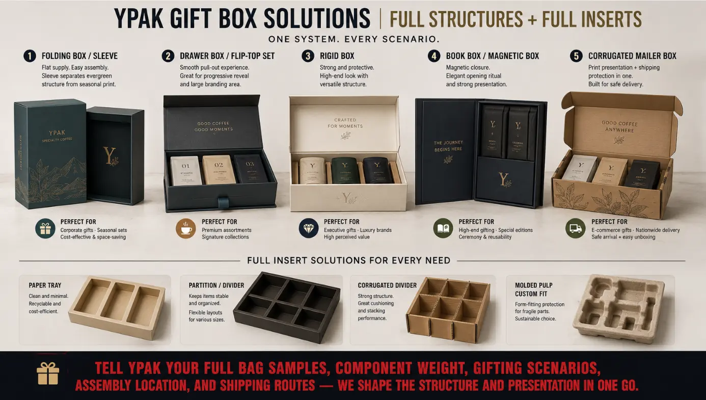 custom coffee gift box