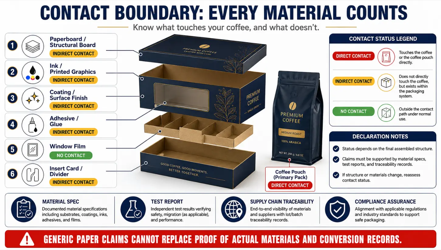 coffee cardboard box