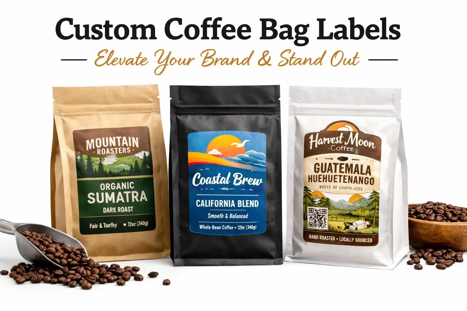 Coffee Bag Labels