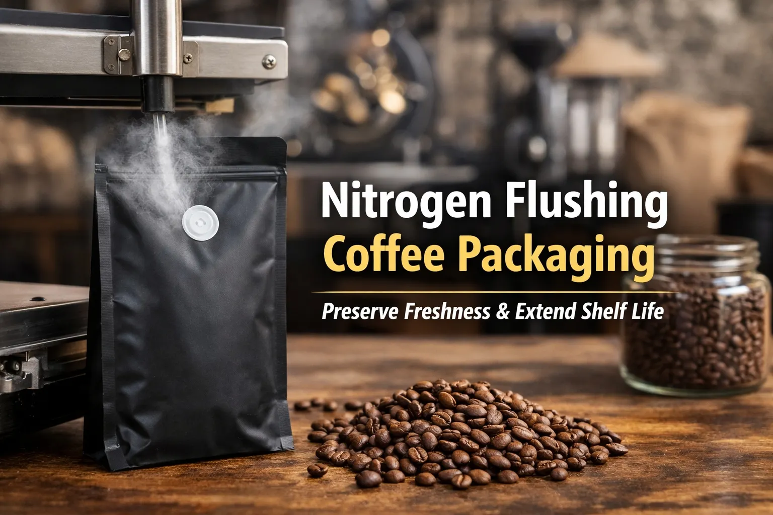 Nitrogen Flushing Coffee Packaging Guide for Freshness